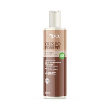 Imagem de Ápice Shampoo Crespo Power Hidratação Intensa | Limpeza Suave e Nutrição Profunda para Cabelos Crespos | 300ml