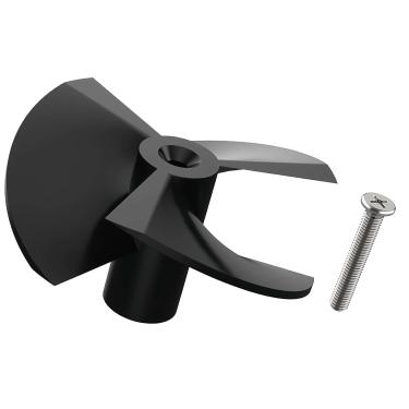 Imagem de Viefow 9995266-R1 (preto) Impulsor com parafuso de substituição Dolphin Premier/M200/M400/M500/Nautilus/Nautilus CC/Nautilus CC Plus/DX6 peças robóticas de limpeza de piscina