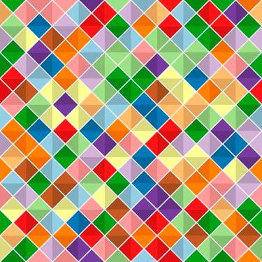 Imagem de Papel De Parede 5m Adesivo Lavável Colorido Pastilhas