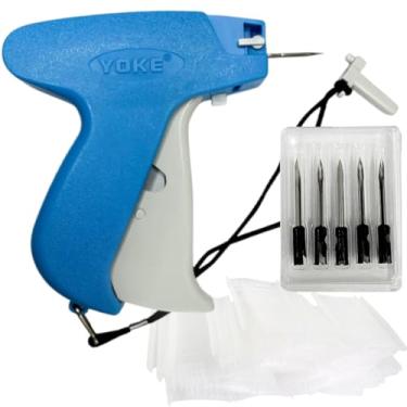 Imagem de Kit Pistola Aplicar Tag 5000 pinos 5 Agulhas Pistola aplicadora de tag Tagging gun Etiquetadora de roupas Pistola para etiquetas Fixador de etiquetas Pinos para tag