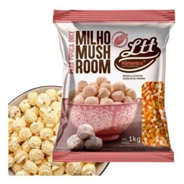 Imagem de Milho Mushroom Pipoca Especial Gourmet Ltt Alimentos 1kg - NoBrand
