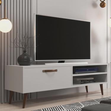 Imagem de Rack para TV até 50 Polegadas Pés Palito Retrô Miami J Carvalho