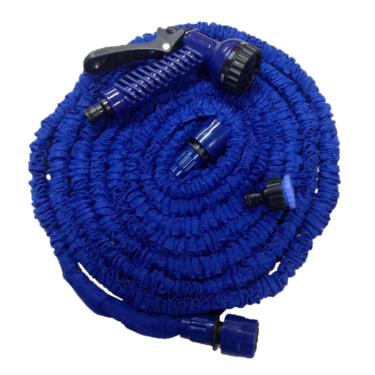 Imagem de Mangueira Jardim Magica Flexivel Expansivel 22,5M Azul