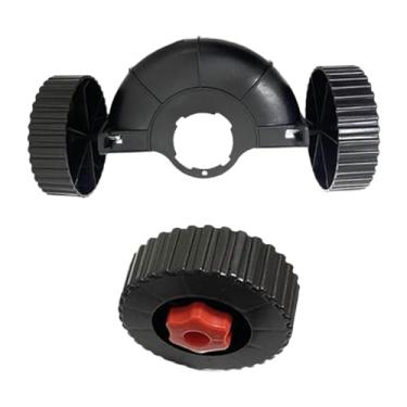 Imagem de Fenteer Moda de fixação auxiliar de roda auxiliar roda de timmer para cortador de grama elétrica, Style B