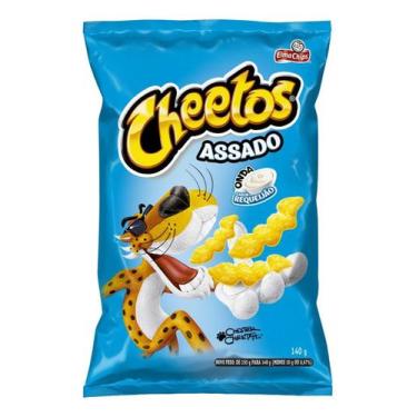 Imagem de Salgadinho Onda Sabor Requeijao Cheetos 140g Elma Chips, 1, 140g, Requ