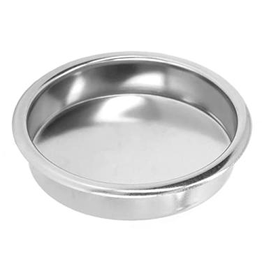 Imagem de Filtro cego Filtro de aço inoxidável desgaste resistente à prova de ferrugem Backfluh inserir filtro cego para uma alça de máquina de café de 58 mm