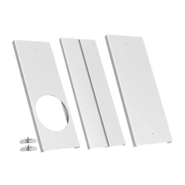 Imagem de Ｂｅｓｇａ Kit de janela para ar condicionado portátil, vedação de janela deslizante, peças de reposição práticas e resistentes, PVC leve para dutos, mangueira