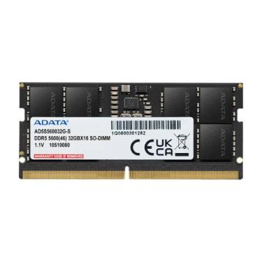 Imagem de Memória Sodimm 32Gb Ddr5 5600Mhz Adata - Ad5S560032G-S
