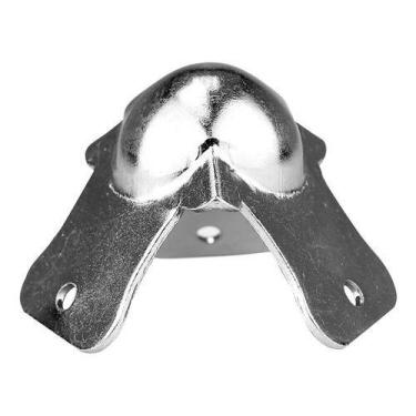 Imagem de Canto Bola De Case Aço Zincado Pequeno 3 Furos Santo Angelo