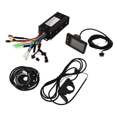 Imagem de Kit de conversão de bicicleta elétrica 3 Modos Controlador de onda seno 8 Sensor de assistência de energia magnética Kit DIY universal para bicicletas elétricas Scooters