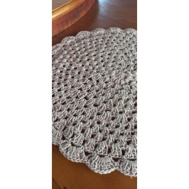 Imagem de Conjunto Sousplat em Crochê 6 peças - ValCrocheterapia