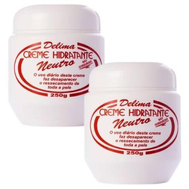 Imagem de Kit 2 Super Creme Hidratante Corporal Neutro Delima - Suave Fragrance