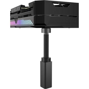 Imagem de Suporte para placa gráfica GPU, suporte para placa de vídeo, suporte para GPU, preto, GH80K (50-80 mm / 1,97-3,15 pol.)