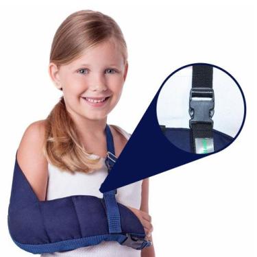 Imagem de Tipoia Infantil Imobilizadora para Braços e Ombros Confortável Bilater