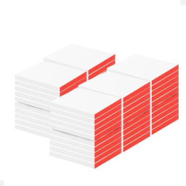 Imagem de 50 Bloquinhos c/100 FLs 7x10cm Anotações Comanda Rascunho - Marca