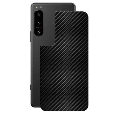 Imagem de Película para Sony Xperia 5 IV - Traseira de Fibra de Carbono Preta - 
