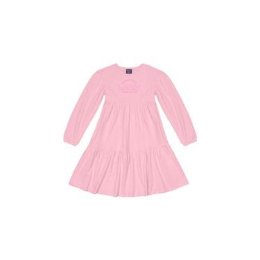 Imagem de Vestido Infantil em Moletinho Guloseima, Rosa, 2