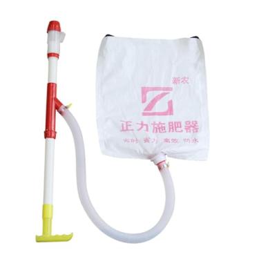 Imagem de IEUDNS Distribuidor de fertilizantes, ferramenta de fertilização, eficiente, grande capacidade, tipo mochila, aplicação de esterco, dispensador de, Tubo de Pvc Simples