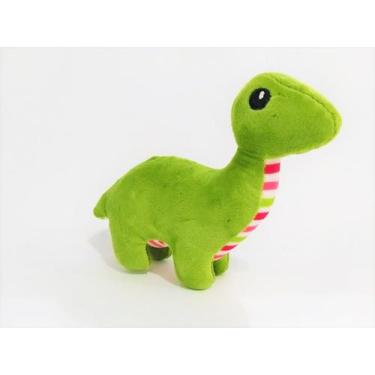 Imagem de Brinquedo De Pelúcia Para Cães C/ Apito Home Pet - N 2, DINOSSAURO