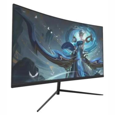 Imagem de Monitor Gamer Curvo Ultra, 24" LED HD, HDMI, VGA, 144Hz, Preto