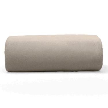 Imagem de Lençol Buettner Queen Malha 100% Algodão Basic Liso Com Elástico Trigo