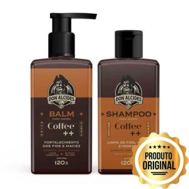 Imagem de Shampoo e Balm de coffee Don Alcides