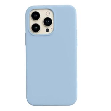 Imagem de Capa Capinha Para iPhone 14 Pro Azul Bebê