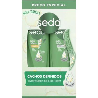 Imagem de Shampoo e Condicionador Seda Cocriações Cachos Definidos 325ml