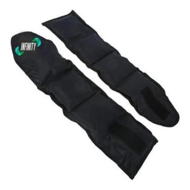 Imagem de Kit Peso Para Perna Tornozeleira Profissional 1Kg - 3Kg Par - Infinity