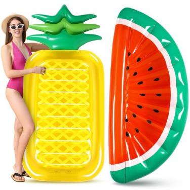 Imagem de Pool Float Libima Giant Abacaxi, Berinjela, Melancia x2