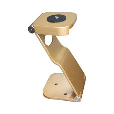 Imagem de Suporte de projetor para miniprojetor, suporte ajustável na parede, suporte de projetor portátil, prateleira de teto para todos os microprojetores, câmeras, suporte de projetor