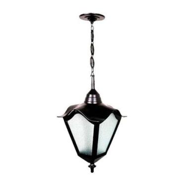 Imagem de Luminária Externa e Interna Romana com Corrente em Alumínio - OUTRAS M