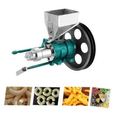 Imagem de HYZHANHONG Extrusora de salgadinhos multifuncional, máquina sopradora de milho e arroz, extrusora de alimentos inflados, máquina de extrusão de milho e arroz máquina de salgadinhos