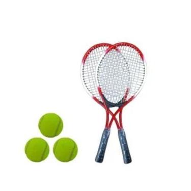 Imagem de Kit Jogo Tênis Infantil Amador 2 Raquetes Bolsa E 3 Bolas