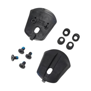 Imagem de IEUDNS 2 peças de protetores de calcanhar para sapatos de ciclismo, parafusos e juntas de reposição antiderrapantes para manutenção para RC900, eventos de, Style B