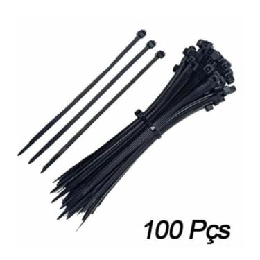 Imagem de Bomvink Abraçadeira de Nylon Enforca Gato, 2,5 x 100mm, Pequeno, BOM5502