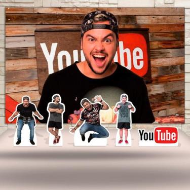 Imagem de KIT Festa Prata Luccas Neto - IMPAKTO VISUAL