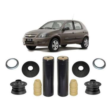 Imagem de 2 Coxim Batente Coifa Amortecedor Traseiro Celta 2008 A 2014