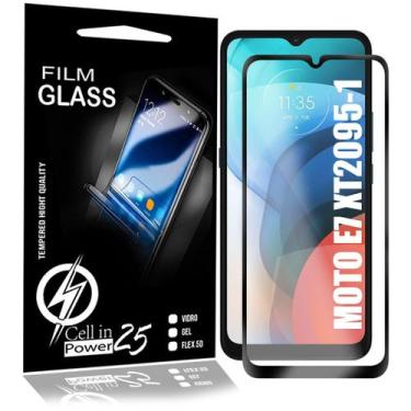 Imagem de Película De Vidro 3d Borda Curvada Moto E7 6.5 XT2095 - Cell In Power2