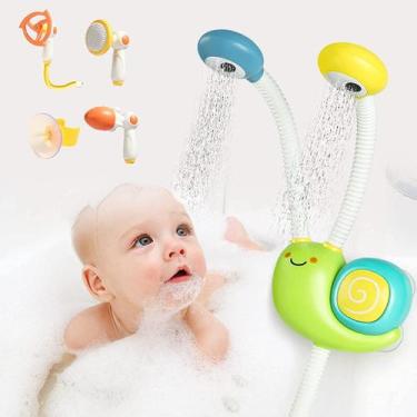 Imagem de Brinquedos de banho para crianças pequenas, brinquedos de banho para b