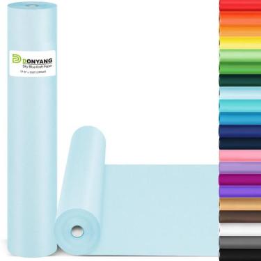 Imagem de Papel de embrulho Donyang Azul Claro 17,5x335cm 110gsm 75lb