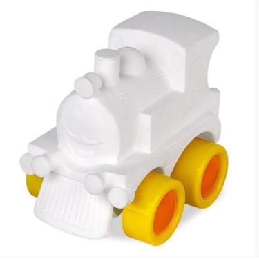 Imagem de Brinquedo Trenzinho Para Pintar - Super Toys