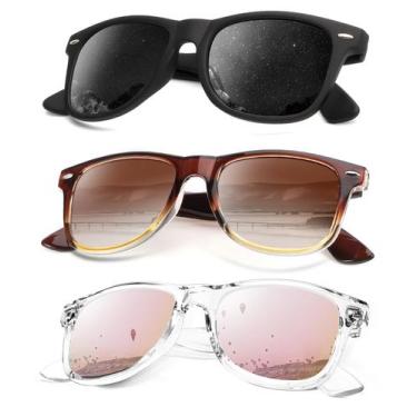 Imagem de Óculos de sol KALIYADI com acabamento fosco polarizado com bloqueio UV