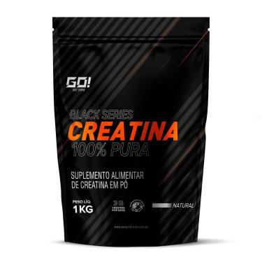 Imagem de Creatina Monohidratada 100% Pura 1Kg Refil  –  GO NUTRITION-Unissex