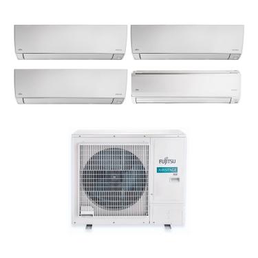 Imagem de Ar Condicionado Multi Split Inverter Fujitsu Airstage Premium 36.000 BTUs Hi-Wall ( 2x 9k + 12k + 18k) Quente e Frio 220V