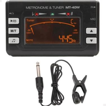 Imagem de Afinador e Metrônomo 2 em 1 MT40W  Universal para Instrumentos Musicai
