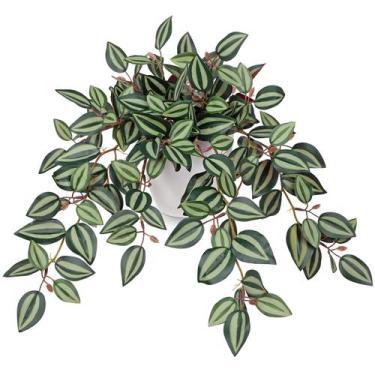 Imagem de Planta artificial Briful Watermelon Peperomia 47 cm de altura