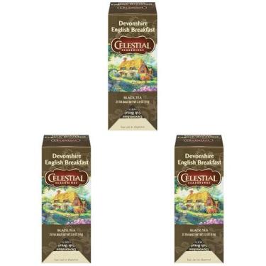 Imagem de Tea Celestial Seasonings Devonshire English Breakfast 75 sacos