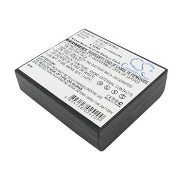 Imagem de 1200mAh Telefone sem fio Bateria de substituição, Compatível com C200