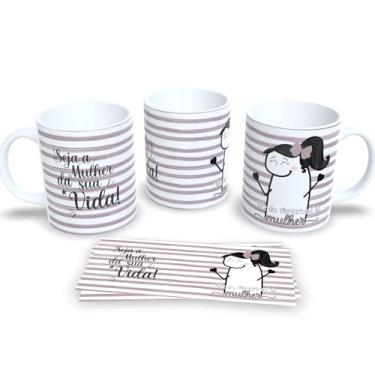 Imagem de Caneca Porcelana Homenagem Dia Internacional da Mulher 8 de Março (Seja a mulher da sua vida)